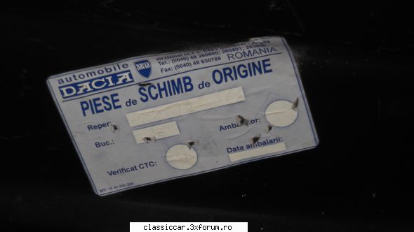Vand piese dacia - marius1978 - Vanzari  piese si accesorii