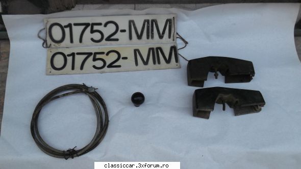 Vand piese dacia - Mai adaug urmatoarele piese: numere vechi din - Vanzari  piese si accesorii