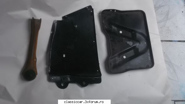Vand piese dacia - Mai adaug urmatoarele piese NOI: tavita baterie - Vanzari  piese si accesorii
