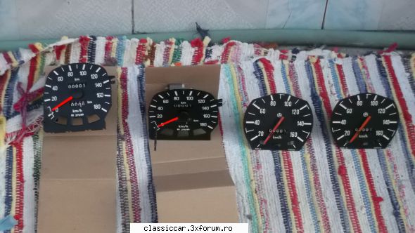 Vand piese dacia - Mai adaug urmatoarele piese NOI: vitezometre e\p - Vanzari  piese si accesorii