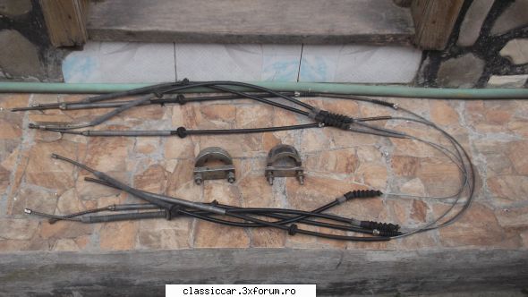 Vand piese dacia - Mai adaug urmatoarele piese NOI: cabluri de frana - Vanzari  piese si accesorii