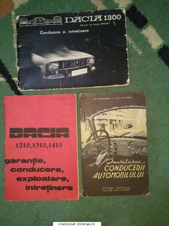 Vand piese dacia - Cărți- toate 3 la 50 lei - Vanzari  piese si accesorii