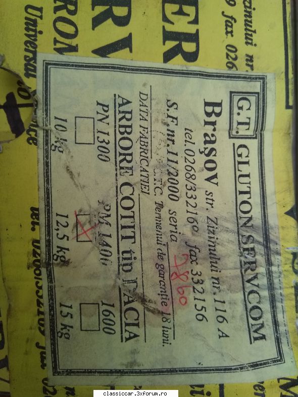 Vand piese dacia - marius1978 - Vanzari  piese si accesorii