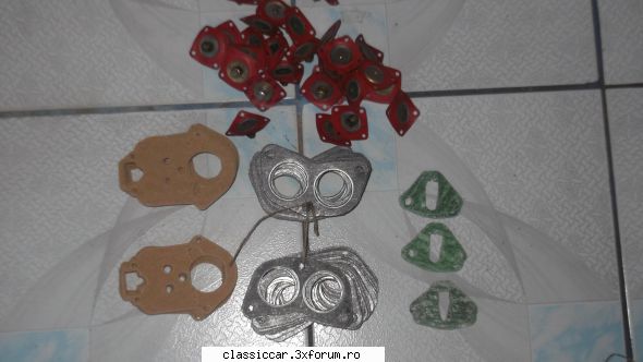 Vand piese dacia - membrane pompa sprit- 3 buc la 5 lei garnituri - Vanzari  piese si accesorii