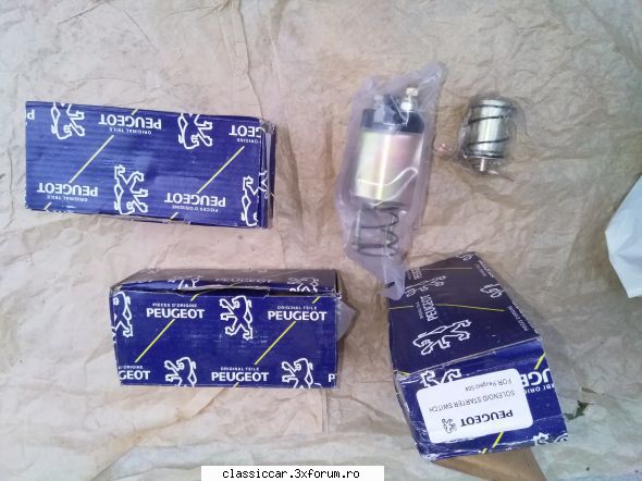 Vand piese dacia - Starter Peugeot-15 lei bucata - Vanzari  piese si accesorii