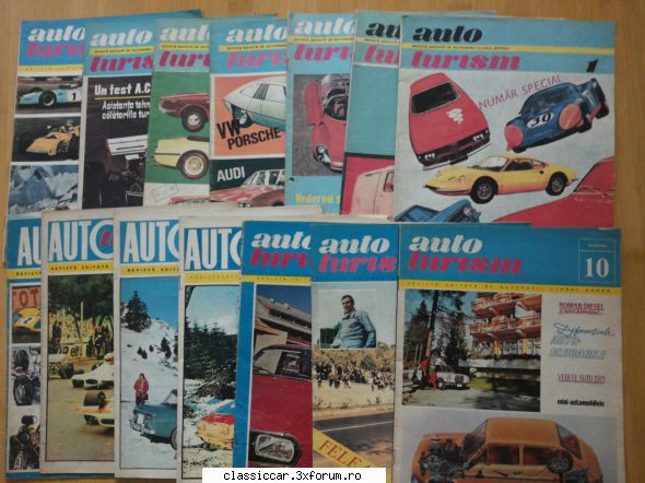 Vand reviste autoturism - Vand urmatoarele numere din revista - Vanzari- cumparari carti si reviste auto