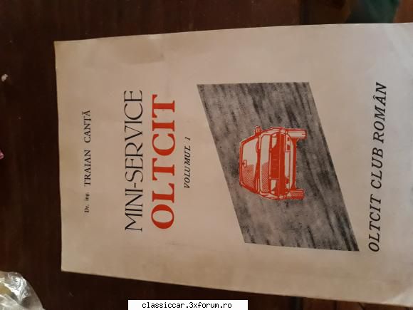 Vand sau schimb cartea Mini Service Oltcit - Vand sau schimb cu car - Vanzari- cumparari carti si reviste auto