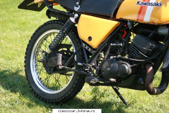 Vand sau schimb enduro Kawasaki KE 175 - hufo - Vanzari auto-moto clasice direct de catre proprietari