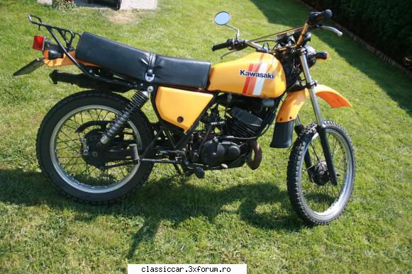 Vand sau schimb enduro Kawasaki KE 175 - hufo - Vanzari auto-moto clasice direct de catre proprietari