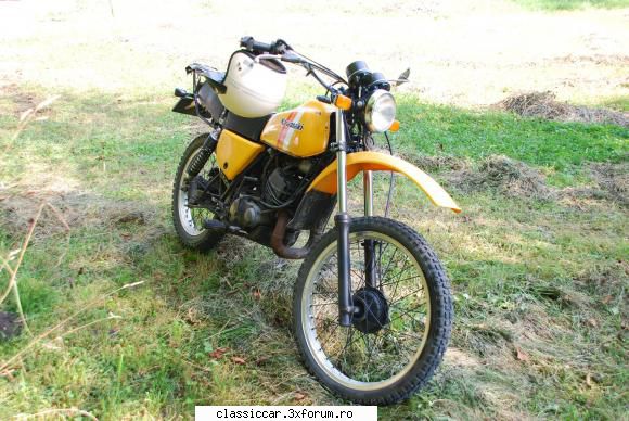 Vand sau schimb enduro Kawasaki KE 175 - hufo - Vanzari auto-moto clasice direct de catre proprietari