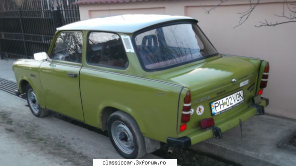 Vand trabant - Telefon: - Marius - Vanzari auto-moto clasice de catre intermediari