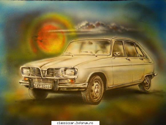 renault 16  ( desen ) vand tricouri