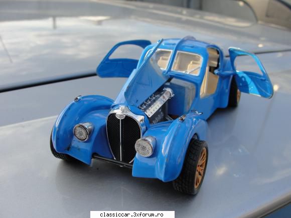 Vand urmatoarele - Bugatti nu are rotile originale - Modelism si machetute