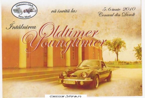 Video promotional intalnire Oldtimer Satu Mare - Invitatiile pentru VIP sint gata - Arhiva evenimente 2010
