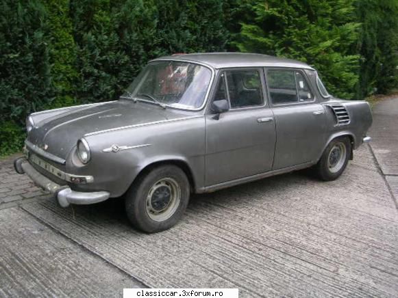 Vizi revine..SKODA MB 1000 an 1965 - Salutari voua....A trecut ceva vreme ,si cu chiu - Prezentare masini
