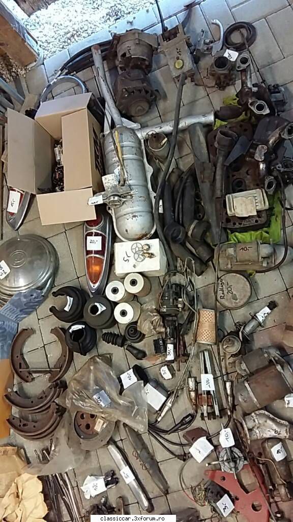 Vizi revine..SKODA MB 1000 an 1965 - Un lot de piese noi folosite ,minunate luate aici - Prezentare masini