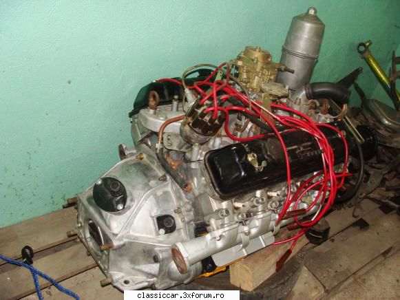 Volga M-21 V8 - din pacate alternatorul si cutia de viteze au - Reconditionari si Restaurari
