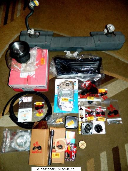 Volkswagen 1600 Variant L - piesele pt motor :D - Prezentare masini