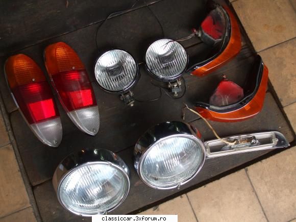 Volkswagen 1600 Variant L 1970 - am curatat si reparat farurule si stopurile - Reconditionari si Restaurari