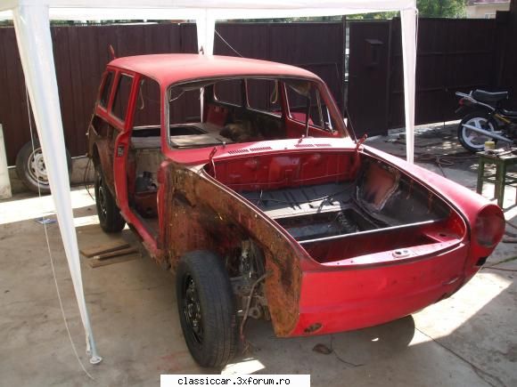 Volkswagen 1600 Variant L 1970 - ieri a ajuns din nou pe roti pana cand l-am - Reconditionari si Restaurari