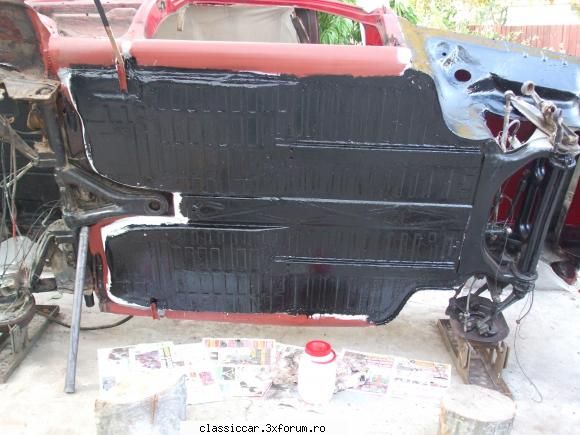 Volkswagen 1600 Variant L 1970 - izolat partial la puntea spate nu am facut - Reconditionari si Restaurari