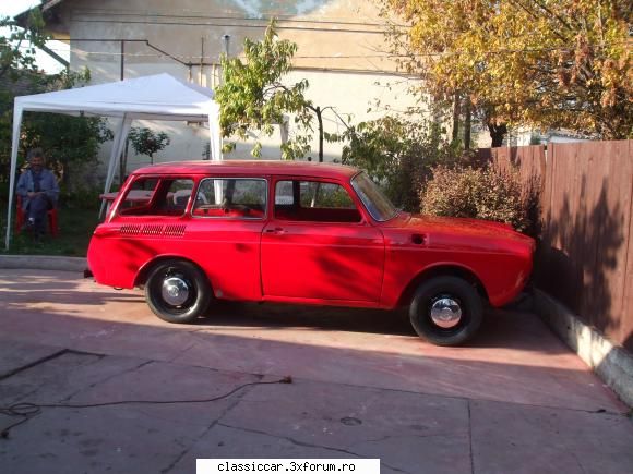 Volkswagen 1600 Variant L 1970 - aripile sunt montate dar nu sunt stranse - Reconditionari si Restaurari