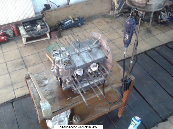 Volkswagen 1600 Variant L 1970 - Merci Toni Am uitat poza cu blocul gata - Reconditionari si Restaurari