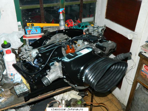 Volkswagen 1600 Variant L 1970 - mai am una alta de pus sus pe motor, dupa - Reconditionari si Restaurari