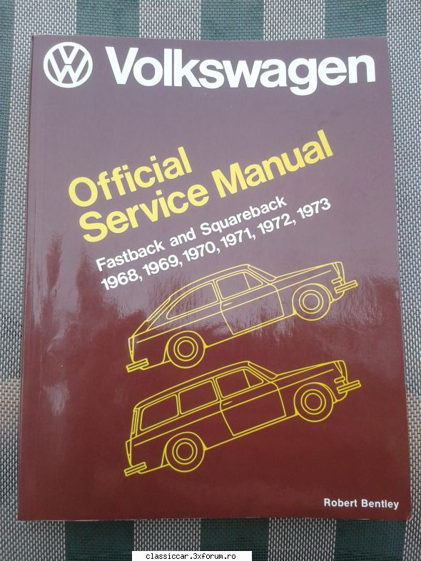 Volkswagen 1600 Variant L 1970 - Biblia.. sosit azi la posta, merci Florin - Reconditionari si Restaurari