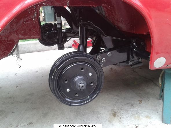 Volkswagen 1600 Variant L 1970 - puntea spate montata - Reconditionari si Restaurari
