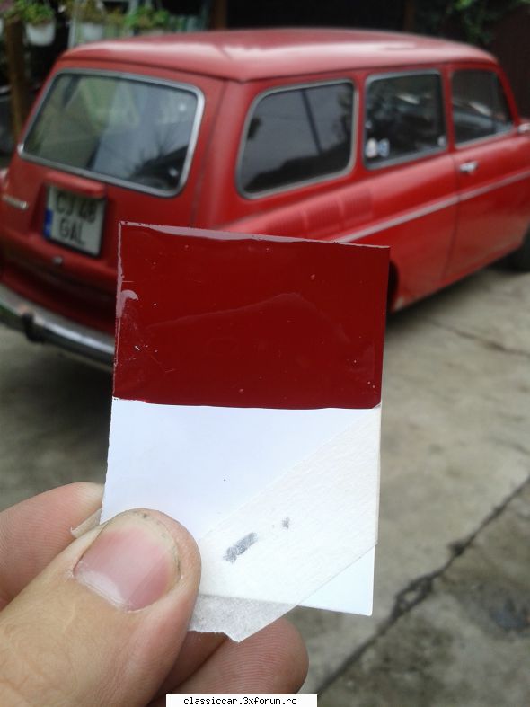 Volkswagen 1600 Variant L 1970 - asta va fi noua culoare :D L30A, culorea - Reconditionari si Restaurari