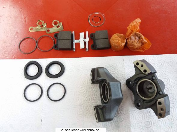Volkswagen 1600 Variant L 1970 - toate noi, numai etrierul in sine o ramas - Reconditionari si Restaurari