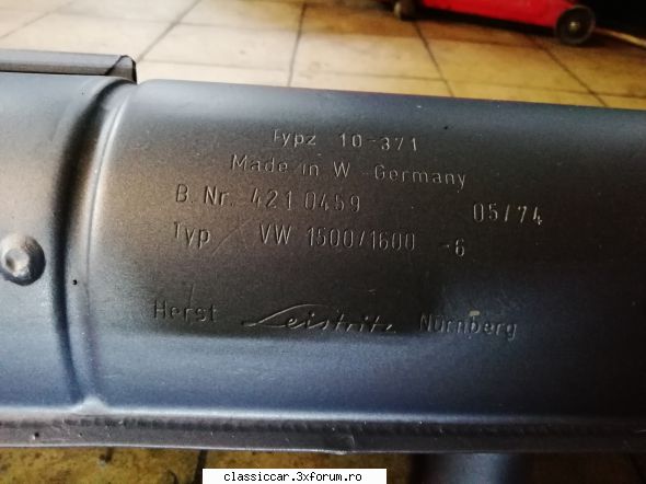 Volkswagen 1600 Variant L 1970 - vwtyp3variant - Reconditionari si Restaurari