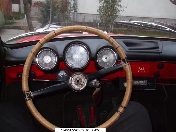 Volkswagen 1600 Variant L 1970 - volanul primit de la wob imi place ca are - Reconditionari si Restaurari