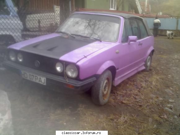 Volkswagen Golf Cabrio-Karmann - Azi am trecut si pe la Golf, intr-o vizita de - Prezentare masini