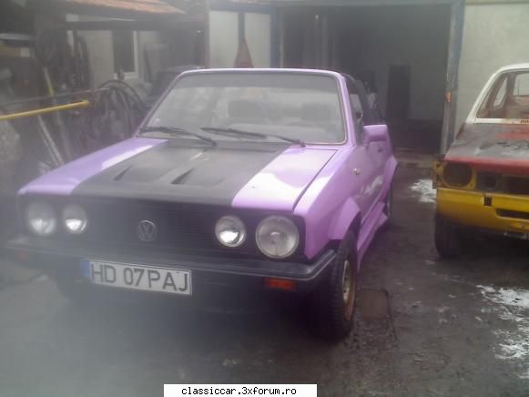 Volkswagen Golf Cabrio-Karmann - Am spus ca deocamdata ii fac doar strictul - Prezentare masini