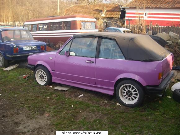 Volkswagen Golf Cabrio-Karmann - Faina masina, am vazut-o acum cativa ani. Sper sa - Prezentare masini