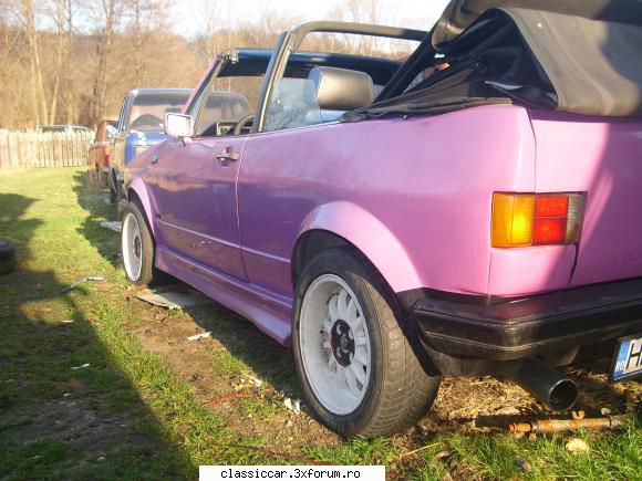 Volkswagen Golf Cabrio-Karmann - Sunt cam de acum 6 ani... Mi-au ramas amintiri - Prezentare masini