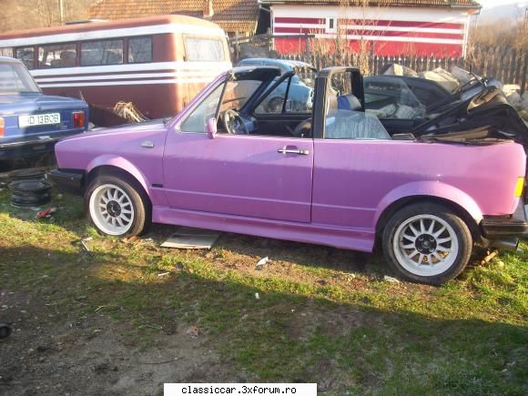 Volkswagen Golf Cabrio-Karmann - Continui cu un Golf - Prezentare masini