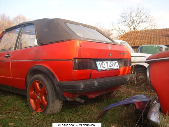 Volkswagen Golf Cabrio Clasic - gherghin nicolae - Prezentare masini
