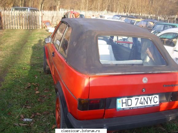Volkswagen Golf Cabrio Clasic - gherghin nicolae - Prezentare masini