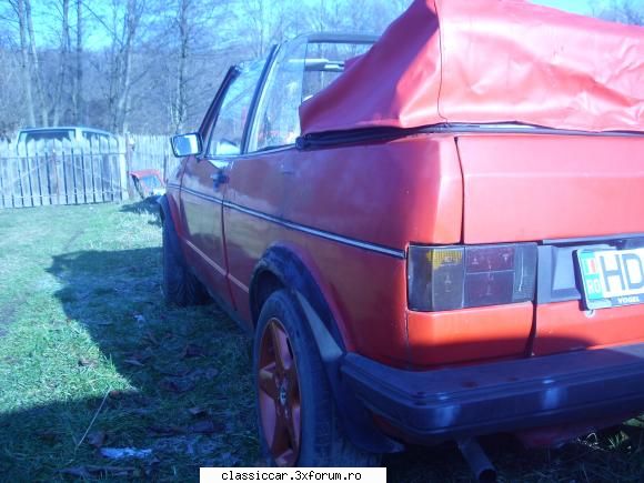 Volkswagen Golf Cabrio Clasic - gherghin nicolae - Prezentare masini