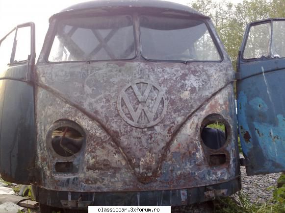 Volkswagen T1 - Am demontat bara din fata si farurile si - Prezentare masini