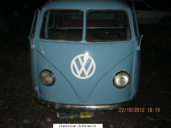 Volkswagen T1 - Pozele nu sint prea clare pentru ca s-a intunecat - Prezentare masini