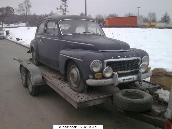 Volvo PV 544 - Pe 22 ianuarie am ajuns in suedia dupa un drum de - Prezentare masini