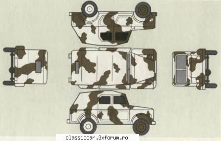 Vopsire camuflaj - dupa standardul armatei rosii - Misu de Cluj - Coltul Tehnic