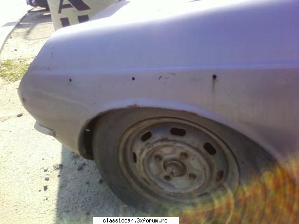 Vw 1600 TL coupe-Slatina - Aripa fata stanga - Am vazut prin Romania
