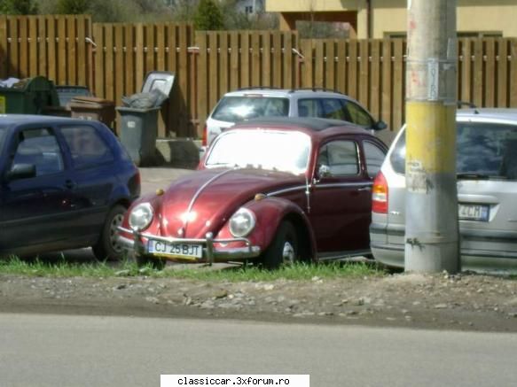 Vw Brotac ragtop - Azi am vazut un Vw Brotac visiniu, pre '65si avea - Am vazut prin Cluj-Napoca