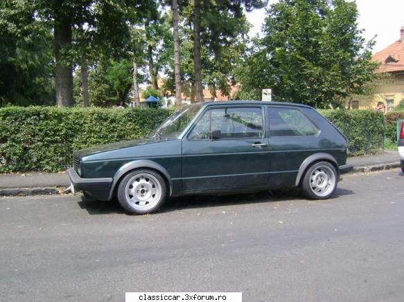 Vw Golf I GTI - Arata bine la varsta ei! - Am vazut prin Cluj-Napoca