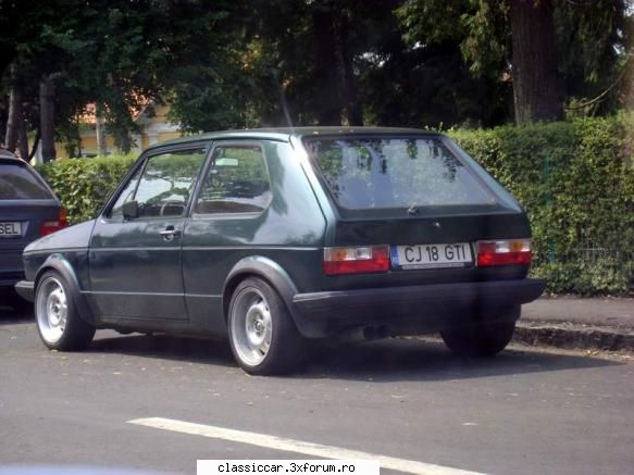 Vw Golf I GTI - Misu de Cluj - Am vazut prin Cluj-Napoca